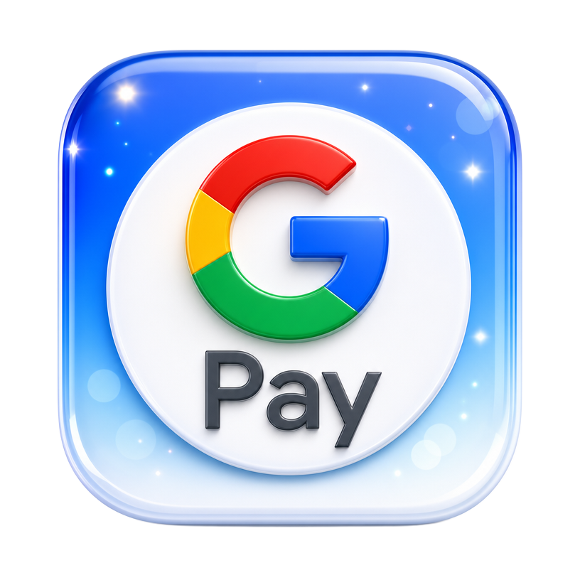 Google Pay logo — accepted on CRICKBET99