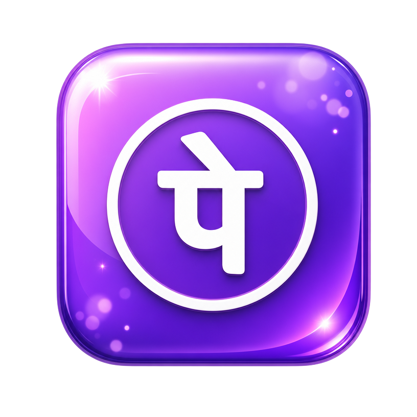 PhonePe logo — accepted on CRICKBET99